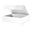 13x9.7x3.4 Inch-White-Pack of 1