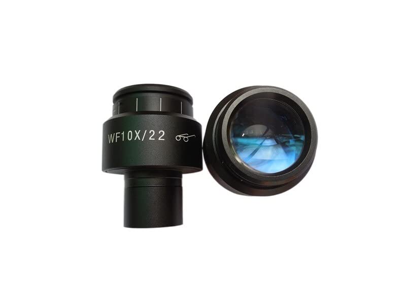 1 PC WF10X/22mm Regolabile High Eye Pionts Ampio Campo Oculare Lente Ottica for Microscopio Biologico