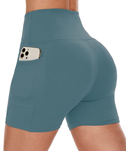 Campsnail Damen-Kompressionsshorts 4er-Pack mit Taschen