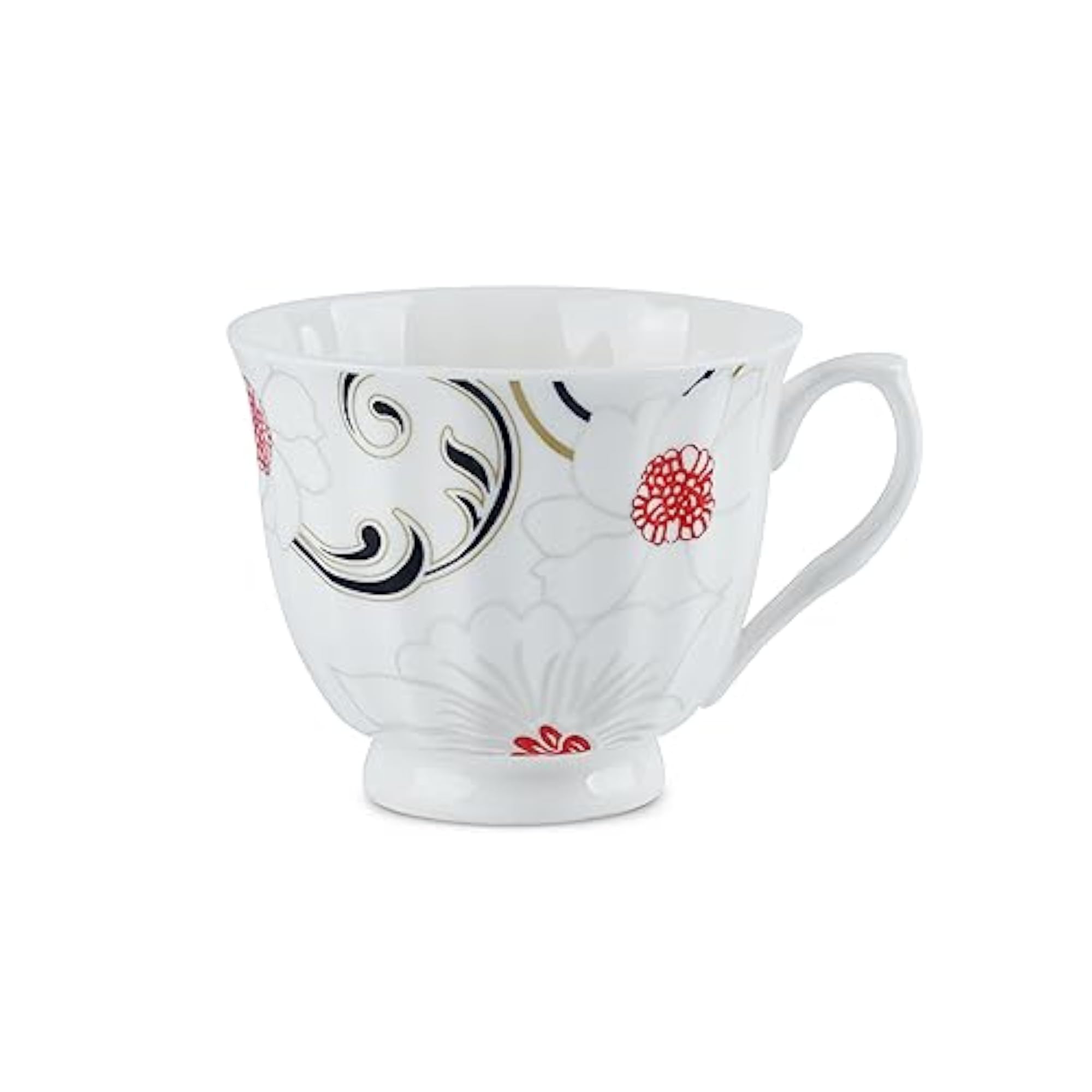 Classic Blossom Bliss Cup and Saucer, Pack of 12