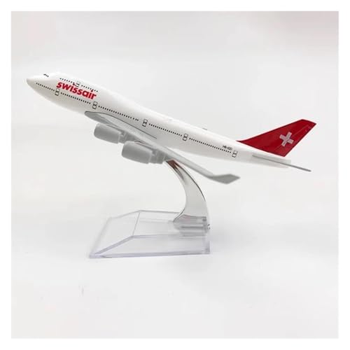 Modelos de aviones a pequeña escala 16 cm B747 kit de construcción de simulación 4