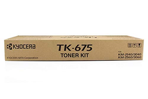 Toner noir Kyocera KM 2540 authentique TK-675 haute fidélité