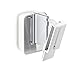 Vogel's Sound 3200 Speaker Wall Mount | Max. 11 lbs (5 kg) | Tiltable -30º/+30º | Swivels up to 70º (Left/Right) | Also fits Denon Home 150 | White | 1 Mount