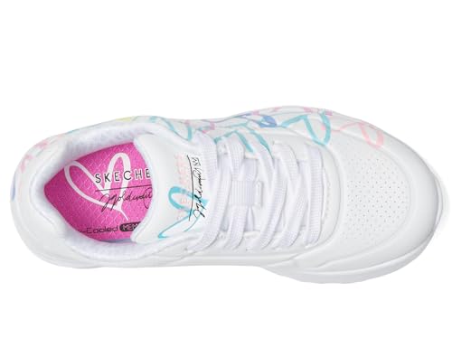 Skechers Girls' Uno Lite spread the Love2