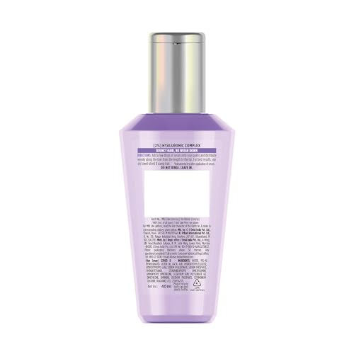 Image of L'Oreal Paris Hyaluron Moisture Hair Serum with hyaluronic acid for bouncy,frizz-free hair, 40 ml