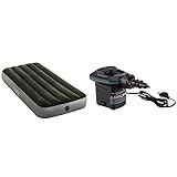 Intex Colchón Inflable con Hinchador Integrado Fiber-Tech Downy + 66640 - Bomba eléctrica invertible con boquillas 220-240V Intex Colchón Inflable con Hinchador Integrado Fiber-Tech Downy + 66640 - Bomba eléctrica invertible con boquillas 220-240V