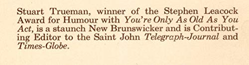Intimate History of New Brunswick 0771086075 Book Cover