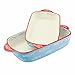 OISIIKITS Ceramiczne naczynia do pieczenia, zestaw 2 sztuk, naczynie do pieczenia ceramiczne, prostokątne porcelanowe naczynia do pieczenia, patelnia do lasagny, kamionka do piekarnika, kuchenki mikrofalowej, piekarnika konwekcyjnego, nadaje się do mycia w zmywarce
