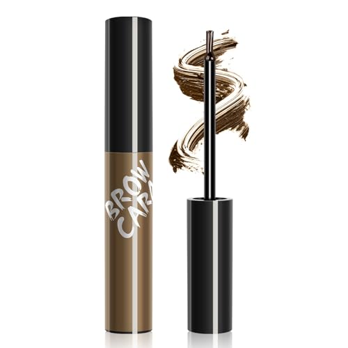 Eyebrow Gel - Eyebrow Pencils New Year Gifts for Women Mom Wife, Longwearing Waterproof Volumizing Buildable, Locks Brow Hairs in Place for Fuller & Defined Looking Brows (Light Brown)