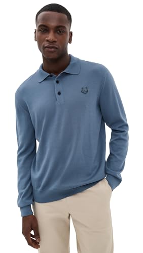 MAISON KITSUNE BOLD FOX HEAD PATCHポロ MAISON KITSUNÉ Bold Fox Head Patch Polo Shirt in Green | SVD