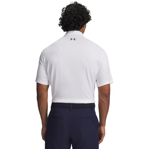 Under Armour Homme Polo Matchplay, White, XL