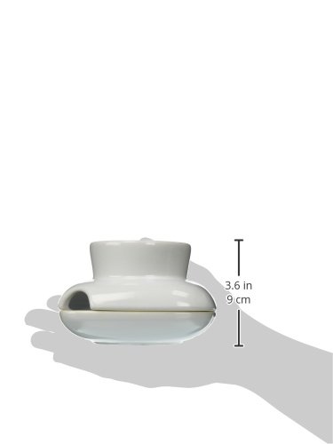 Sagaform Stoneware White Single Herb Pot #TOP6
