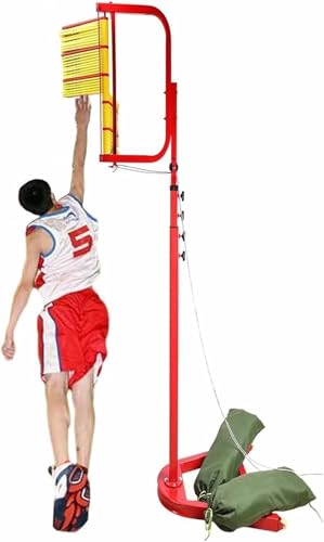 APKLJIUY A Metal Adjustable Leap Measurement Tool, Robust Vertical Jumping Tester, Jump Test Device with Sandbags with Counterweights
