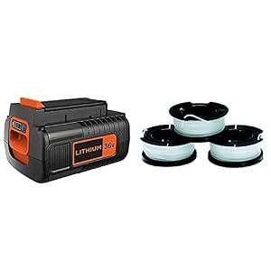 BLACK+DECKER – Black+Decker Li-Ion Ersatzakku (36V 2.5Ah) BL2536 & A6485 Fa