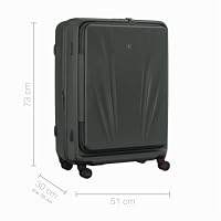 WENGER Hartschalenkoffer Skyon S 35/45 l Erweiterbar Laptopfach Anthrazit – Ansicht 2