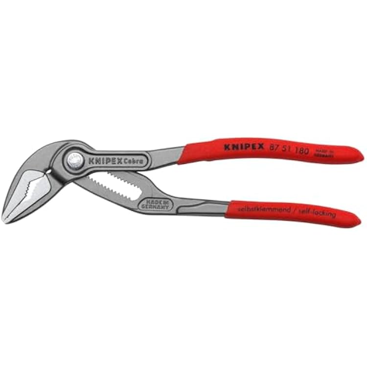 KNIPEX Tools 87 51 180 Cobra ES Water Pump Pliers, 7-1/4