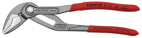 Knipex 87 51 180 Cobra ES water pump pliers, 7-1/4 in.