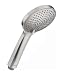 Produktbild Duravit Handbrause 3jet 110, Minusflow, Strahlart Rain/Soft Rain/Intense Rain, UV65201, UV0652016070, Farbe: Edelstahl Gebürstet