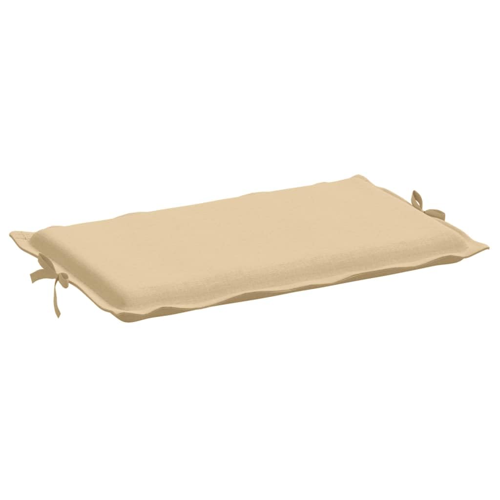 ZEYUAN Cojín para Tumbona Tela Beige Melange 186x58x3 cm, Cojin Tumbona Exterior, Colchonetas para Tumbonas, Colchoneta Hamaca, Cojín De Silla De Hamaca, Colchón para Tumbona - 4002479