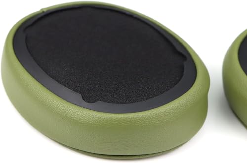 Replacement Ear Pads for Skullcandy Crusher Wireless/Evo/ANC Hesh 3/EVO/ANC, Headphones Earpad Cushions, Headset Ear Covers Also Fit Skullcandy Venue Wireless Headphones Accessories Repair Part-Green