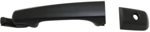 XC60 / XC70 08-15 Front Door Handle LH, Outside, Primed Black, Handle+Cover, w/Key Hole, w/o Keyless Entry - REPV462172