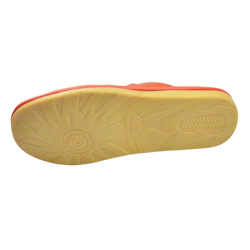 Image of Hwayslon Leather Slippers Men's Women's Leather Room Shoes Natural Cowhide Luxury Solid Color Unisex