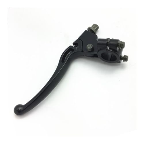 Levier de frein droit en alliage d'aluminium rigide noir 22 mm pour mini moto