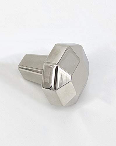 Brainerd Serafina 1.25-In Polished Nickel Octangular Modern Cabinet Knob #TOP10