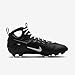 Nike Huarache 9 Elite LAX Lacrosse Cleats (Black/White/White) Size 8