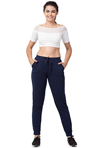 Image of BLUECON Women's Regular Fit Dry fit Trackpants