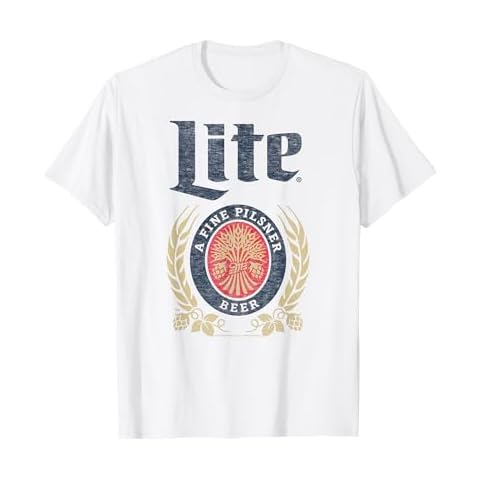 Miller Lite - Crest Logo T-Shirt Cover