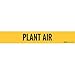 Brady 7212-1HV, 81361 Self-Sticking Vinyl Pipe Marker, (Pack of 25 Cards)