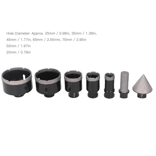 Set de Brocas de Sierra de Diamante 7 Piezas M14 miniatura 7
