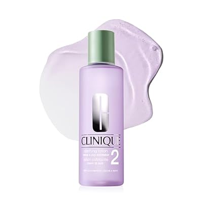 Clinique 3-Step Clarifying Lotion Face Exfoliator 2 | Toner With Witch Hazel | For Dry Combination Skin Types