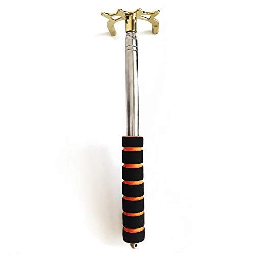 Tai BA cues Retractable Billiards Pool Cue Stick Bridge with Brass high Bridge Head, Billiards Pool Cue Accessory