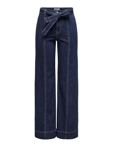 Pantalones ONLY Onlmadison Blush HW con cinturón exclusivo y tejido premium mujer