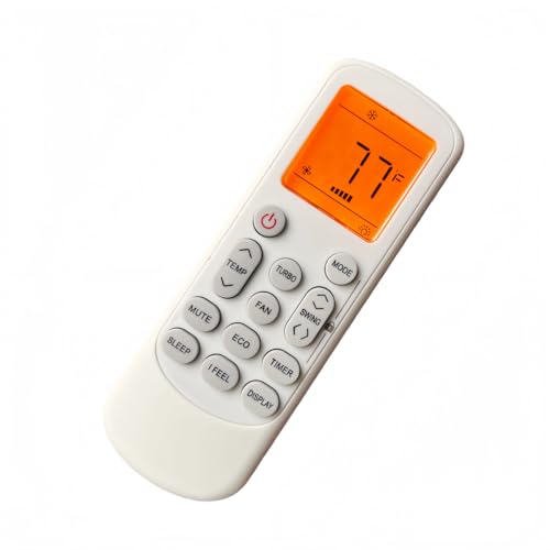 Lista de 24000 Btu Mini Split favoritos de las personas. 45 Repuesto de mando a distancia ° F para HYKOLITY para ROVSUN y Della Vario Series Mini Split Air Conditioner 9,000 BTU 12,000 BTU 18,000 BTU 24,000 BTU Mini Split Air Conditioner...