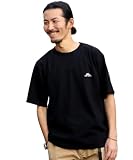 [KRIFF MAYER] T シャツ 半袖 接触 冷感 UV カット 吸水 速乾 夏季GO!T ロゴ メンズ SMALL ブラック SMALL ブラック