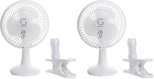 Genesis 9-Inch Clip Fan