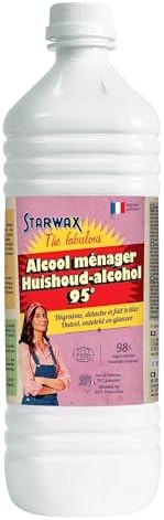 STARWAX THE FABULOUS - Alcool Ménager 95°- Dégraisse, Détache, Fa...