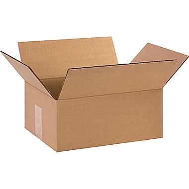 Realpack Brown Realpack® 25 X Boxes Single Wall Size : 12''X9''X5'' - Ideal For Moving House Or Just Storing Items Away Free Fast Shipping