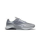Material: Sintético Reebok Nano X2, Sneakers Hombre, Multicolor (Gris/Blanco), 47 EU