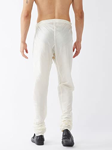 Image of Mother VM Mens Silk Blend Pyjama - Stylish Lounge Wear for Relaxation and Sleep | Regular Premium Cotton, Elastic Waist, and Classic Design for Ultimate Comfort