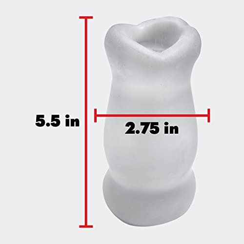 Doc Johnson The Super Sucker - Ultraskyn Adult Sucking Toy (Frost) #TOP5