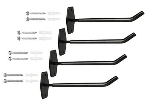 Wellogic Reifenwandhalter für 4 Reifen Felgen Reifen Wandhalterung Garage Wandmontage Set inkl. Schrauben & Dübel