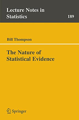 Buy The Nature of Statistical Evidence — BookShops.in