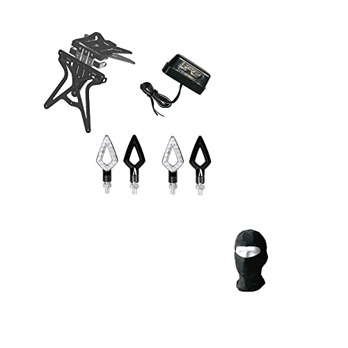RTICOLO NUOVO E DISPONIBILE QUESTA MAGNIFICA OFFERTA PREVEDE: KIT COMPLETO DI 4 PRODOTTI PER MOTO 1° - PORTATARGA REGOLABILE AERO-X 2° - LUCE TARGA A 4 LED BIANCO 3° - 2 COPPIE DI FRECCE A LED ANTERIORI + POSTERIORI (TOTALE 4 PEZZI) PRODOTTI UNIVERSALI CHE POSSONO ESSERE ADATTATI A TUTTE LE MOTO (ANCHE CON QUALCHE MODIFICA) DA MONTARE DIRETTAMENTE SUL PORTATARGA AERO-X COSTRUTTORE: Lampa CODICE PRODOTTO: KIT-PL2C COSA RICEVERETE:1 confezione di portatarga + luce targa