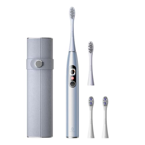 Oclean X Pro Digital Set Smart Sonic Electric Toothbrush (Silver) (Silver)