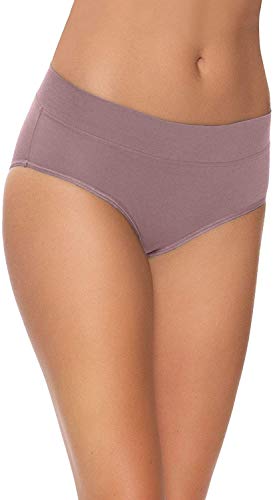 Image of Felina Pima Cotton Hipster - Seamless Cotton Underwear for Women - Soft and Breathable Womens Underwear