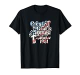 Created In Gods Image Established 1981 Christian American T-Shirt